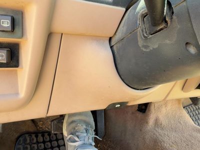 91-94 Ford Explorer 2 Dr Lower Dash Under Column Knee Bolster Trim Panel OEM Tan