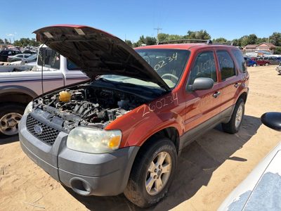 2005-2007 Ford Escape Timing Cover Oem 3.0L 5L8Z6019A