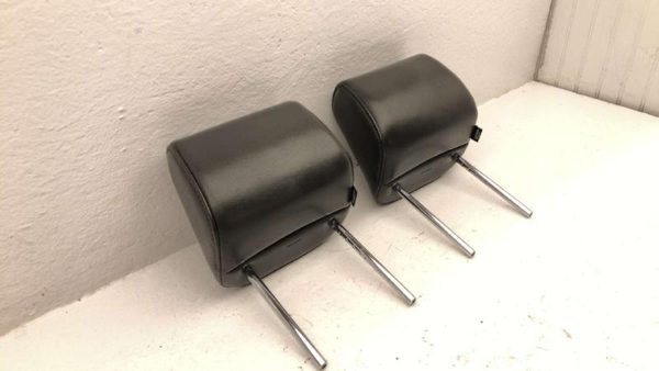 2005-2007 Nissan Titan Right Left Pair Front Seat Head Rest Leather Armada — photo 2