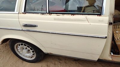 1980 Mercedes 300d Rear Door RH White