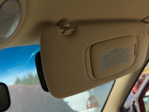 1996 Chrysler Town & Country Passenger Right Sun Visor Oem Tan Flk5 — photo 3