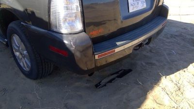 2006-2010 Mercury Mountaineer Rear Bumper Cover Assembly Oem Back Charcoal G5
