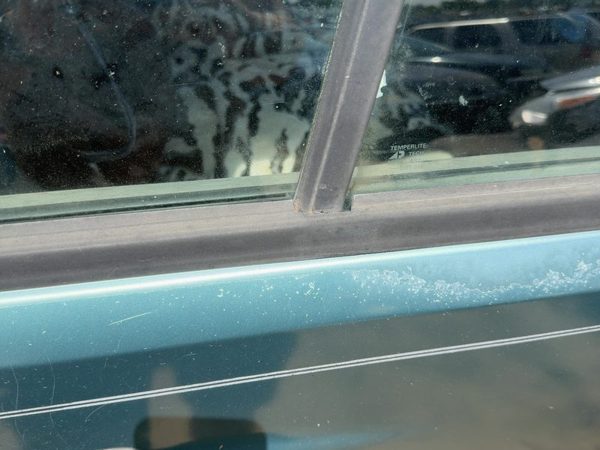 91-97 Isuzu Rodeo Passenger Right Rear Moulding From Door Oem Back Trim Strip — photo 3