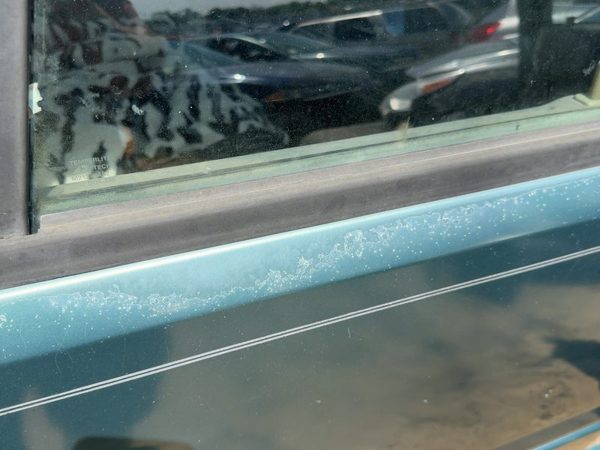 91-97 Isuzu Rodeo Passenger Right Rear Moulding From Door Oem Back Trim Strip — photo 4