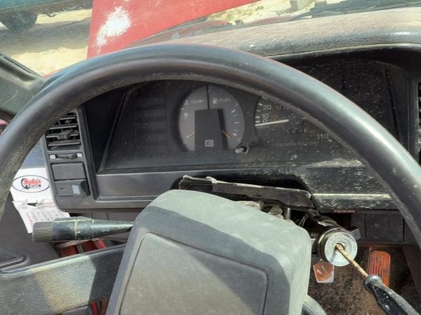 1987-1988 Toyota FX Steering Wheel OEM Gray Deluxe 3 Door Hatchback — photo 1