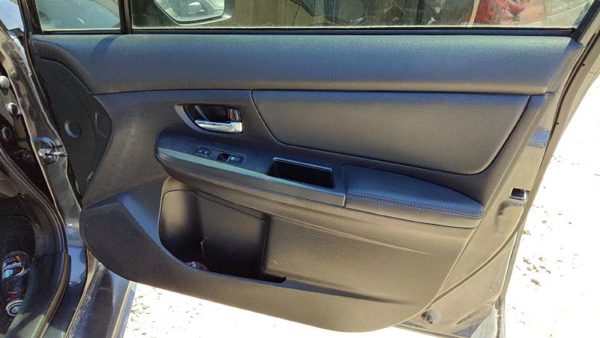 15-16 Wrx Passenger Right Front Inside Door Trim Panel Wth Switches Cbl30 Carbon — photo 1