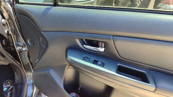 15-16 Wrx Passenger Right Front Inside Door Trim Panel Wth Switches Cbl30 Carbon — photo 4