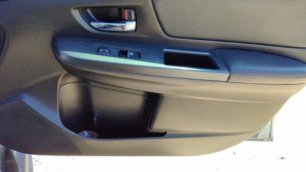 15-16 Wrx Passenger Right Front Inside Door Trim Panel Wth Switches Cbl30 Carbon — photo 7