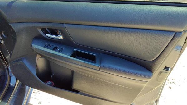 15-16 Wrx Passenger Right Front Inside Door Trim Panel Wth Switches Cbl30 Carbon — photo 9