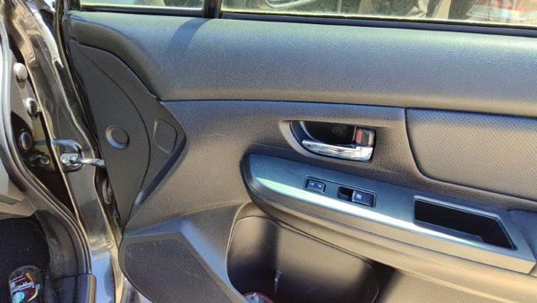 15-16 Wrx Passenger Right Front Inside Door Trim Panel Wth Switches Cbl30 Carbon — photo 5