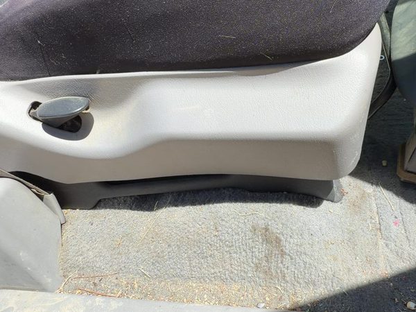 97-03 Ford F150 SuperCab Passenger Right Side Seat Trim Panel OEM Gray F2 — photo 5