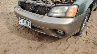 2003-2004 Legacy Outback Front Bumper Cover Assembly Oem 57704Ae19a