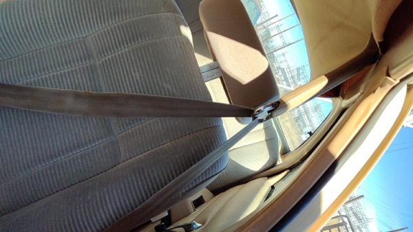 1984-1987 Ford Tempo Driver Left Front Seat Belt Retractor Oem Shoulder Tan — photo 5