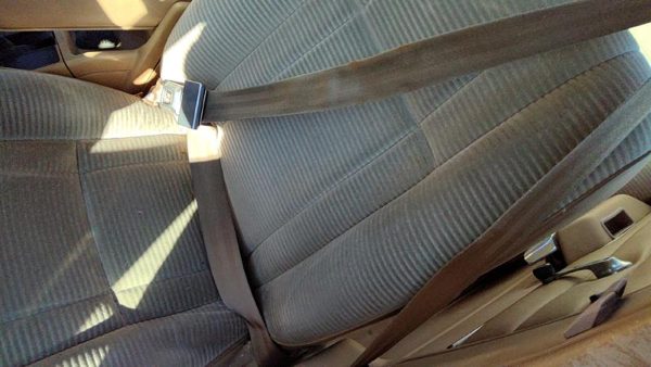 1984-1987 Ford Tempo Driver Left Front Seat Belt Retractor Oem Shoulder Tan — photo 7