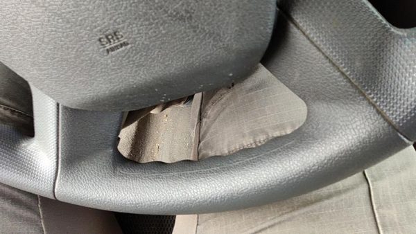 2008 Dodge Avenger Steering Wheel OEM Gray Db 1GP17XDHAA — photo 4
