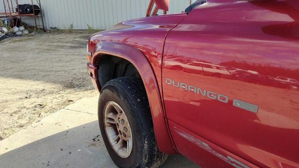 1998-2003 Dodge Durango Driver Left Front Fender Oem Red 55255031aa — photo 5