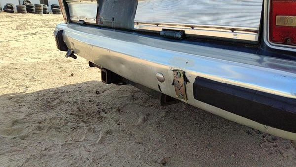 1984-1991 Jeep Grand Wagoneer Chrome Rear Bumper Assembly With Brackets Oem Back — photo 6