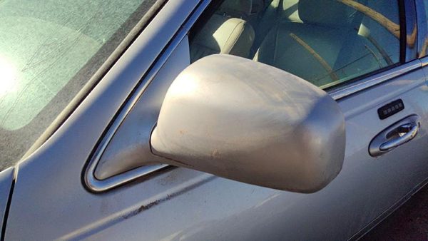 2003-2004 Lincoln Town Car Driver Left Power Side Mirror Door Mounted Oem Silver — photo 2