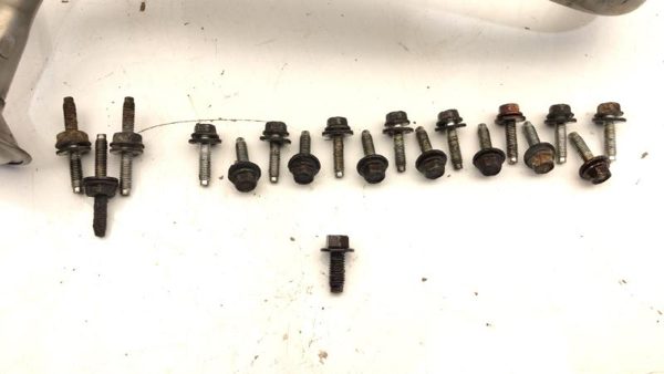2011-2013 Ford F150 5.0l Engine Oil Pan Oem With Bolts And Pickup Tube Br3z6675a — photo 3