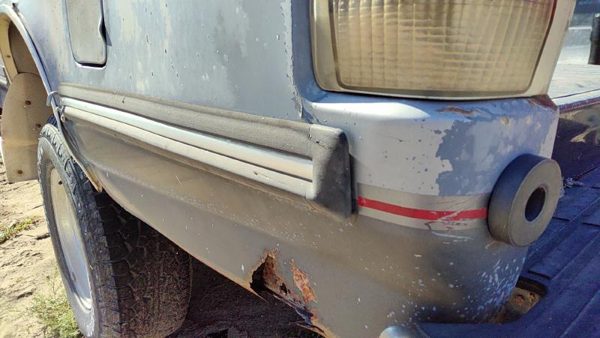 1987-1991 Ford F150 Driver Left Rear Moulding On Box Back Oem Lh — photo 2