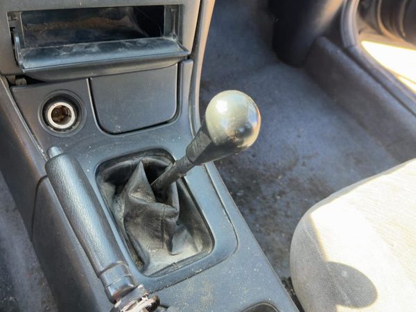 96 Maxima Floor Shifter Lever Assembly Manual Transmission Shift Unit Oem Black — photo 3