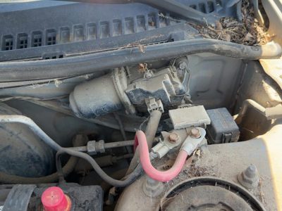 1999-2003 Mazda Protege Dx Windshield Wiper Motor Oem Bj0E67340E