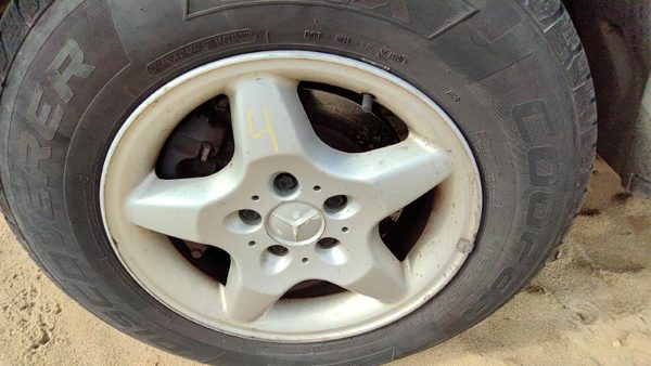 1998-2001 Mercedes Ml320 16 Aluminum Wheel Oem Factory 5 Spoke Rim #4 1634010202 — photo 2