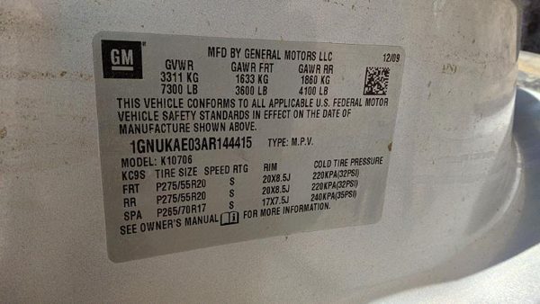 2010 Chevy Tahoe — vehicle photo 5