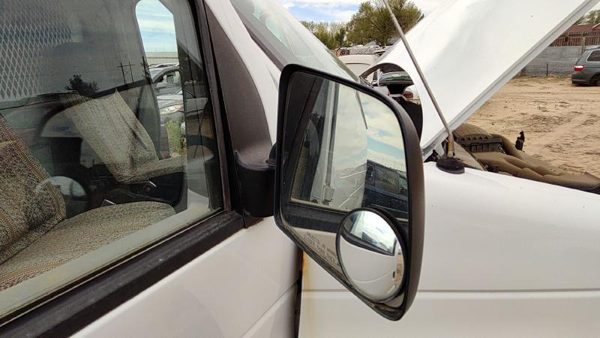 1992-2002 Ford Van E250 Passenger Right Manual Side Mirror Door Mounted Oem — photo 4