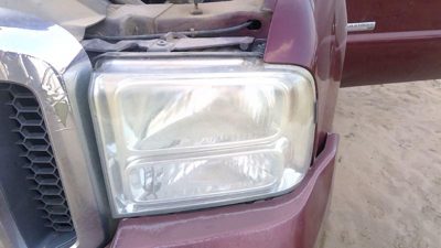 2005-2007 F350 Super Duty Driver Left Head Light Oem Front Lamp With Bracket