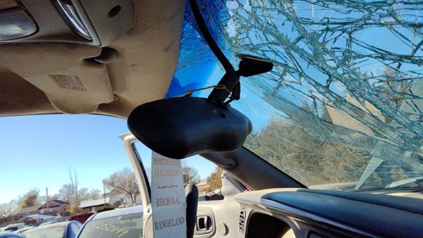 1994-2000 Dodge Dakota Inside Rear View Mirror Oem Windshield Mounted — photo 2