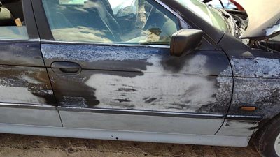 1998 BMW 540i Front Door RH Black