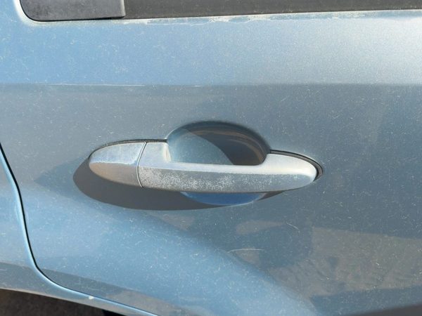 08-11 Mariner Passenger Right Rear Outside Door Handle Painted Light Blue Ls — photo 1