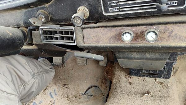 77-82 Ford Courier Parking Brake Handle Assembly Oem Emergency Ebrake — photo 3