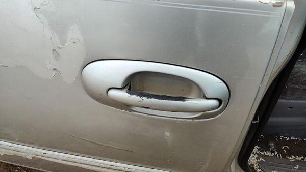 00 Chrysler Town & Country Passenger Right Rear Outside Door Handle Back Silver — photo 4