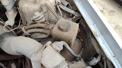 1985-1992 Volvo 740 Power Steering Fluid Remote Reservoir Tank Oem B230f