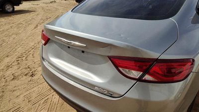 2015 Chrysler 200 Trunk/decklid/hatch/tailgate Billet Silver Psc