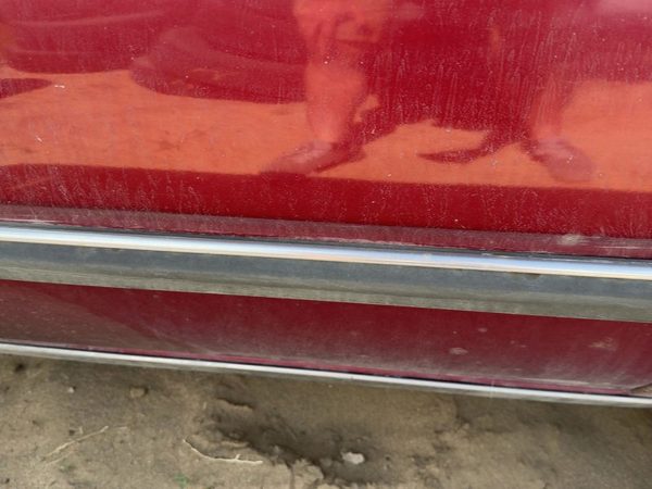 1986-1988 Olds 88 Driver Left Rear Moulding From Door Oem Back Trim Strip — photo 2
