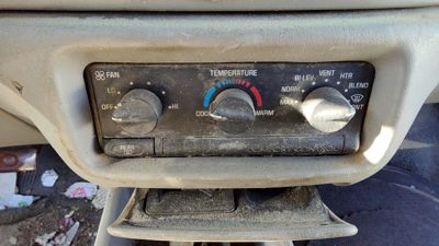 1997-1999 Buick Century Temperature Control Module In Dash Heater Ac Head Unit