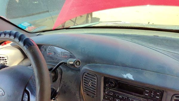 97-04 Ford F150 Trim Bezel Around Radio Speedometer Surround Dash Panel Oem Gray — photo 3