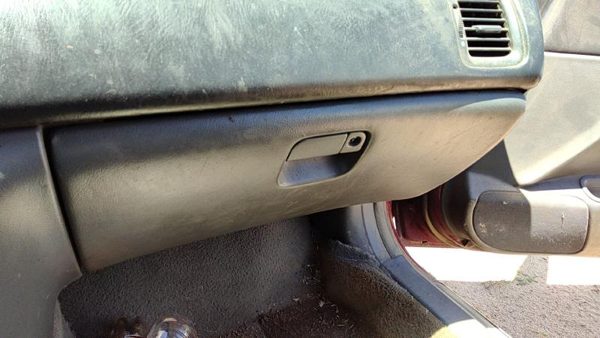 1994-1997 Honda Accord Glove Box Assembly Complete Door With Latch Oem Gray — photo 1
