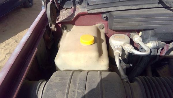 88-00 Gmc Sierra 2500 Coolant Reservoir Radiator Overflow Tank Bottle Oem 5.7L — photo 3