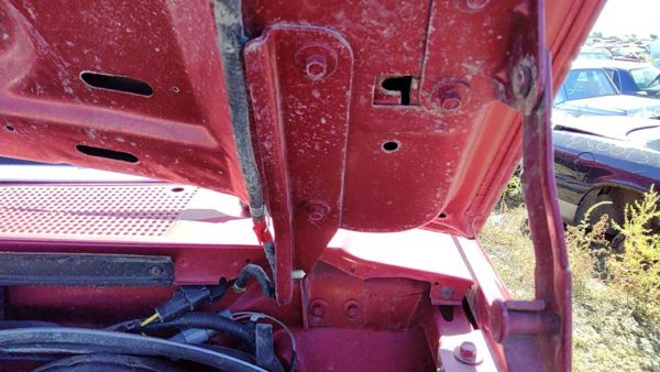 1991 Ford F150 Hood Hinge LH Maroon — photo 2