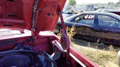 1991 Ford F150 Hood Hinge LH Maroon