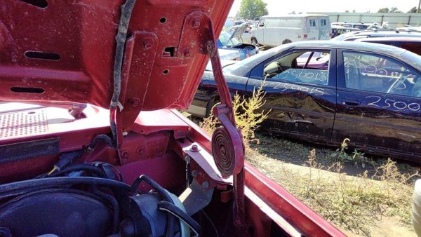 1991 Ford F150 Hood Hinge LH Maroon — photo 1