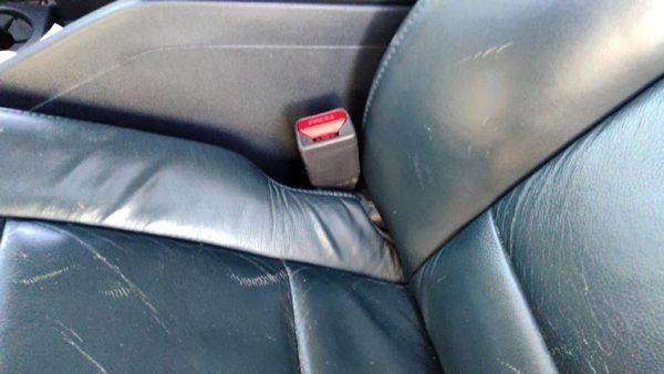 2009-2015 Honda Pilot Driver Left Front Seat Belt Buckle Receiver Gray/Blue Gr — photo 2