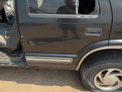 2001 Blazer S10/jimmy S15 Rear Door LH Black 41U