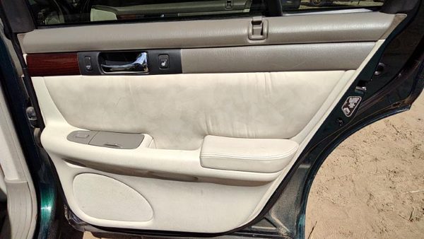 98-00 Seville Passenger Right Rear Inside Door Trim Panel Only Back Tan 503 — photo 1