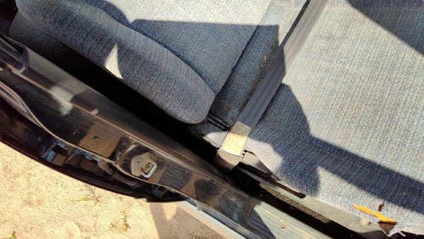 1997 Suzuki Sidekick Passenger Right Front Seat Belt Retractor Shoulder Gray Gri — photo 5
