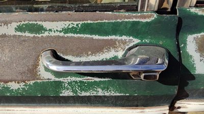 1984-1991 Jeep Grand Wagoneer Driver Left Rear Outside Door Handle Oem Back